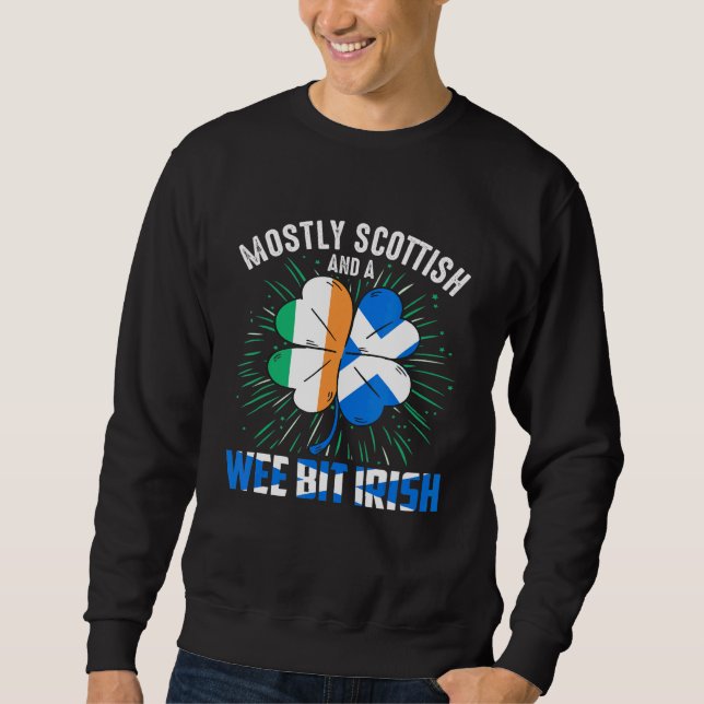 Sudadera Irlandés, bit occidental escocés (Anverso)