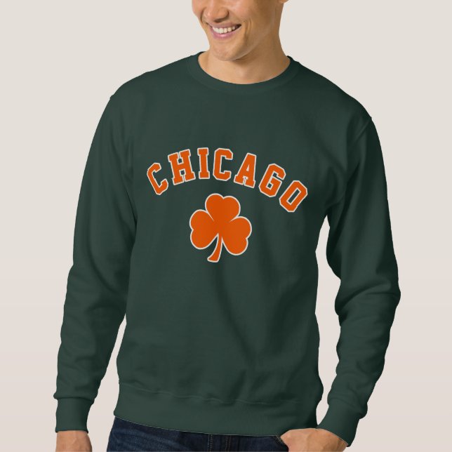 Sudadera Irlandés de Chicago (Anverso)