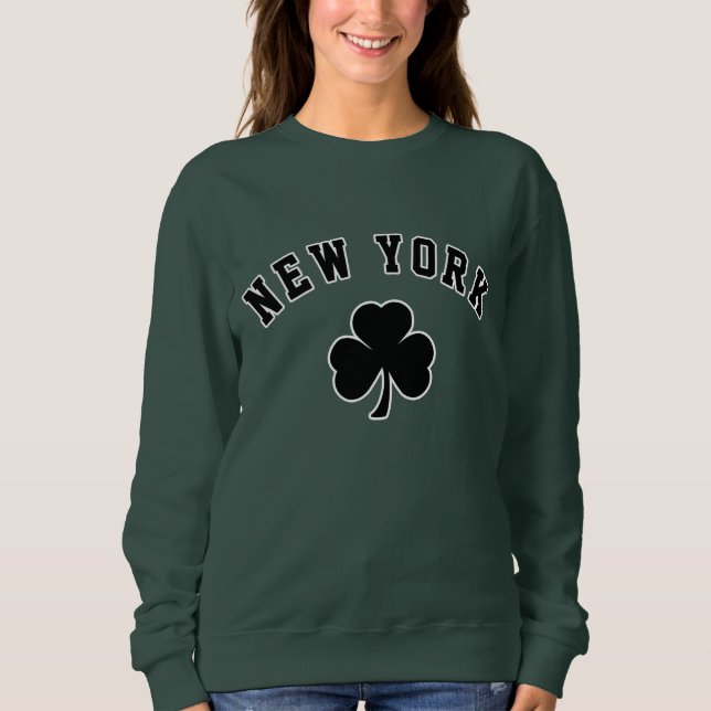 Sudadera Irlandés de Nueva York (Anverso)