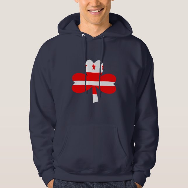 Sudadera Irlandés del Washington DC (Anverso)
