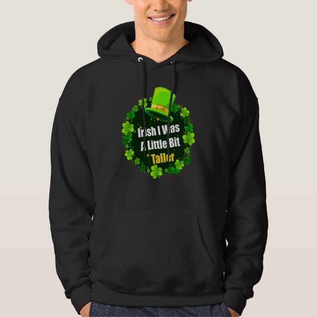 Sudadera Irlandés en el Día de San Patricio fui un pequeño  (Anverso)