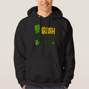 Sudadera Irlandés en el Día de San Patricio fui un pequeño
