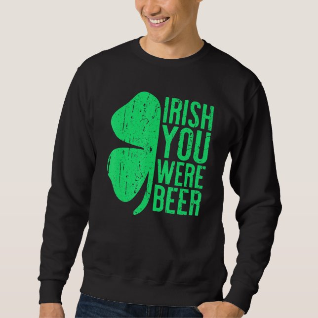 Sudadera Irlandés, eras Beer St Patrick Day Bebe (Anverso)