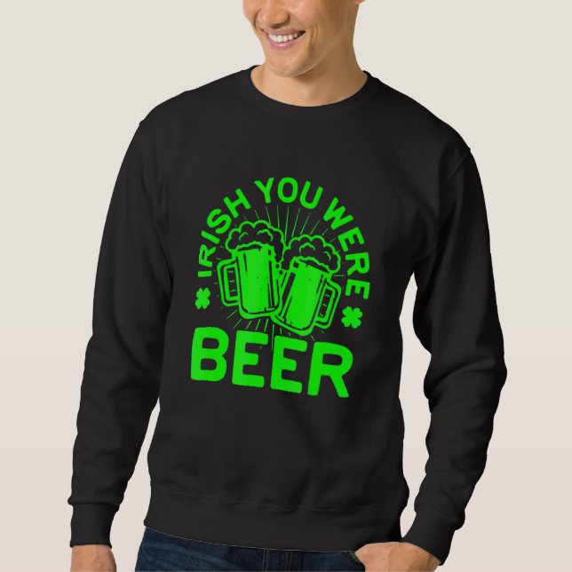 Sudadera Irlandés, eras Beer St Patrick Day Bebe 1 (Anverso)