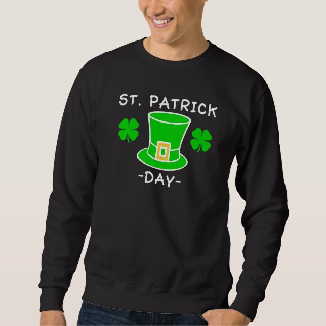 Sudadera Irlandés, estaba bebiendo el día de St Patricks (Anverso)
