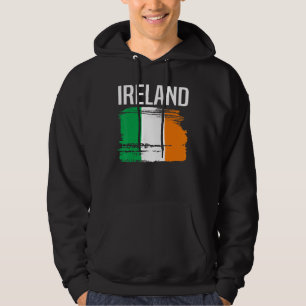 Sudadera Irlandés Flag St Patricks Day Vintage Distresage I