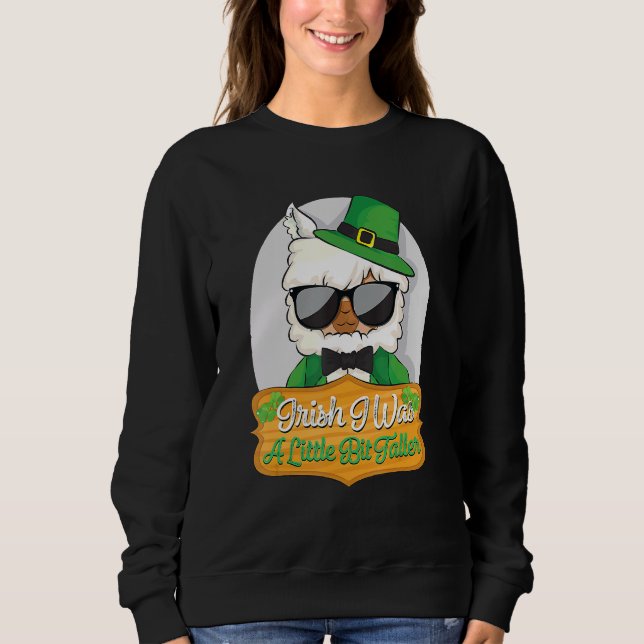 Sudadera Irlandés, fui un poco más llamativo "St Patrick" (Anverso)