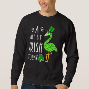 Sudadera Irlandés hoy Flamingo St Patrick S Day