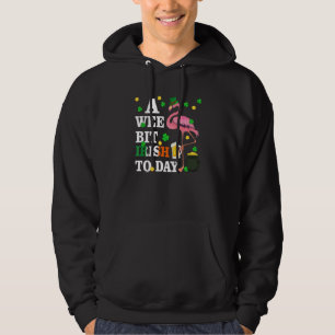 Sudadera Irlandés hoy Leprechaun Flamingo St Patri