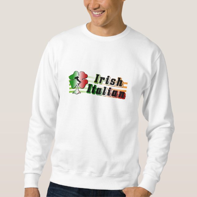 Sudadera Irlandés Italiano (Anverso)