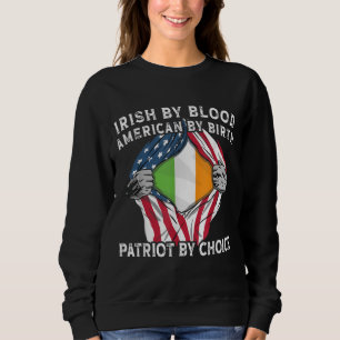 Sudadera Irlandés por Blood American Pa por nacimiento