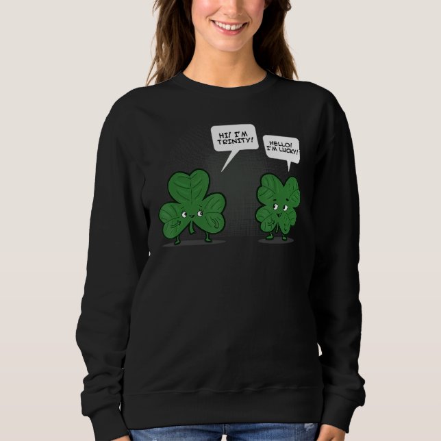 Sudadera Irlandés Shamrockes Young C St Patrick Ireland'S S (Anverso)