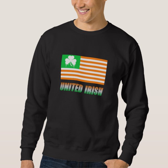 Sudadera Irlandés Unido (Anverso)