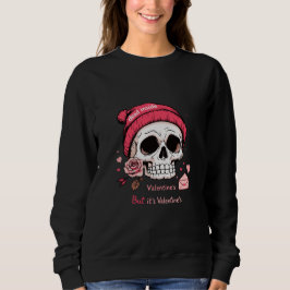 Sudadera Ironic Valentine Skull