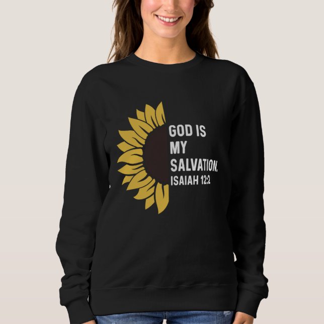 Sudadera Isaiah 122 12 2 God Jesus Religious Quote Christia (Anverso)