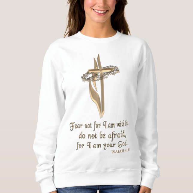 SUDADERA ISAIAH 41:10 (Anverso)
