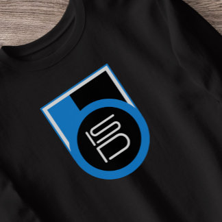 Sudadera ISD Black Blue White Streetwear Urban