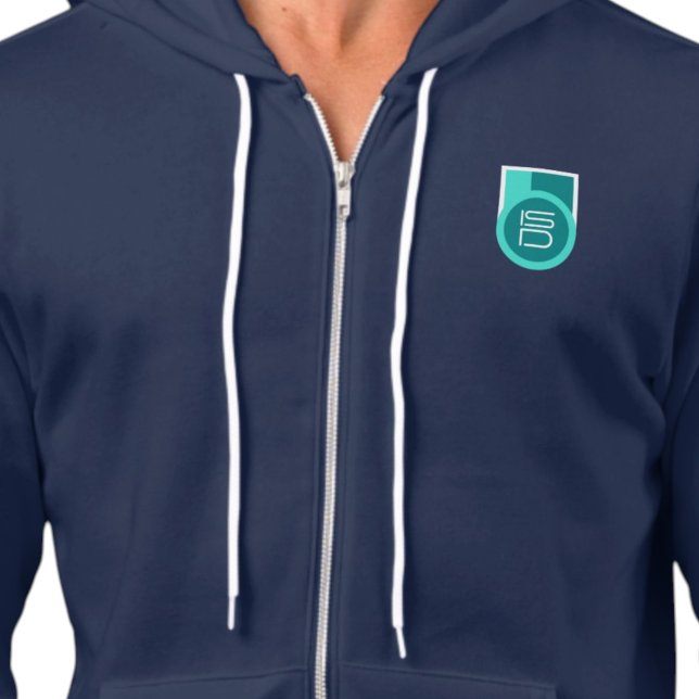 Sudadera ISD Turquesa Ropa Urbana Retro Logo  (Subido por el creador)