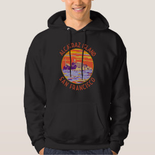 Sudadera Isla Alcatraz San Francisco Círculo perturbado