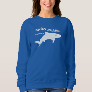 Sudadera Isla Caño de buceo de tiburones - Costa Rica