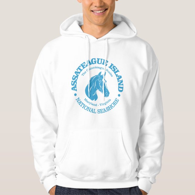 Sudadera Isla de Assateague (pony) (Anverso)