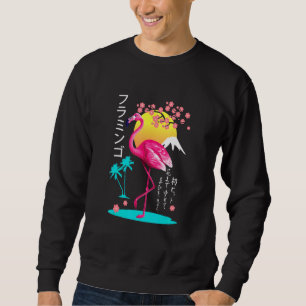 Sudadera Isla de la playa Flamingo Vintage Blamingo Flaming
