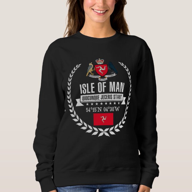 Sudadera Isla de Man (Anverso)