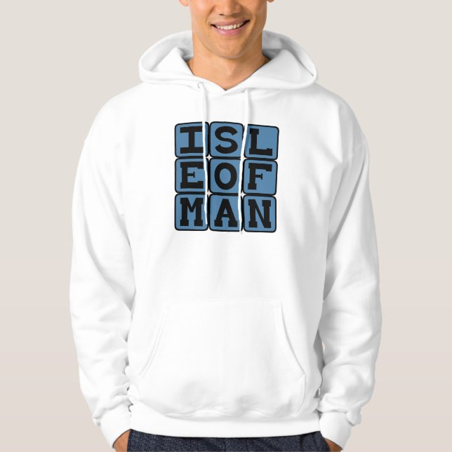 Sudadera Isla de Man, Isla Mann (Anverso)