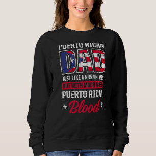 Sudadera Isla de Puerto Rico Orgulloso Puer del Pueblo Nort