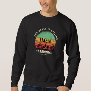 Sudadera Isla de viajes de vacaciones de Cerdeña Italia