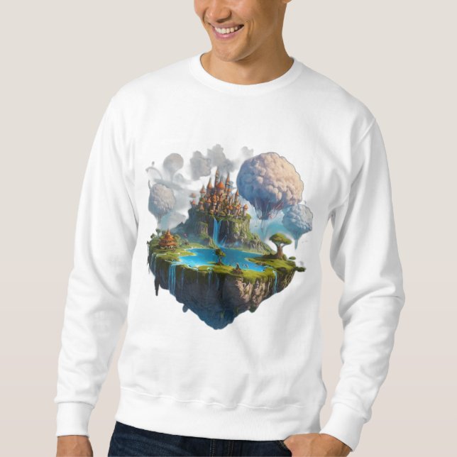 Sudadera isla flotante (Anverso)