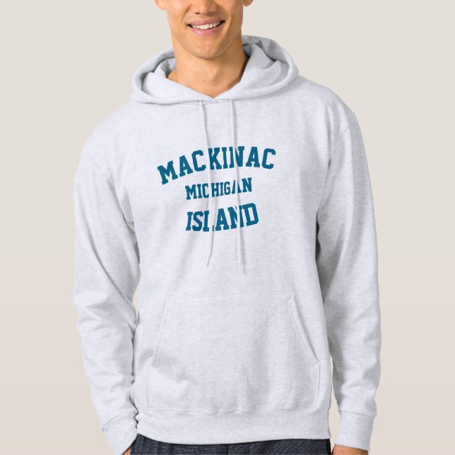 Sudadera Isla Mackinac Michigan Printed Hoodie (Anverso)