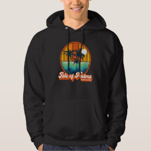 Sudadera Isla Retro De Palmas Playa De Verano De Carolina D