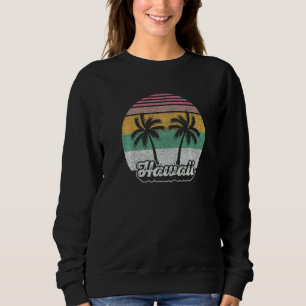 Sudadera Isla Tropical Hawaiana Vacaciones Vintage Hawaii S