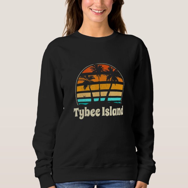 Sudadera Isla Tybee Georgia Beach Ga Beach Bum Savannah B (Anverso)