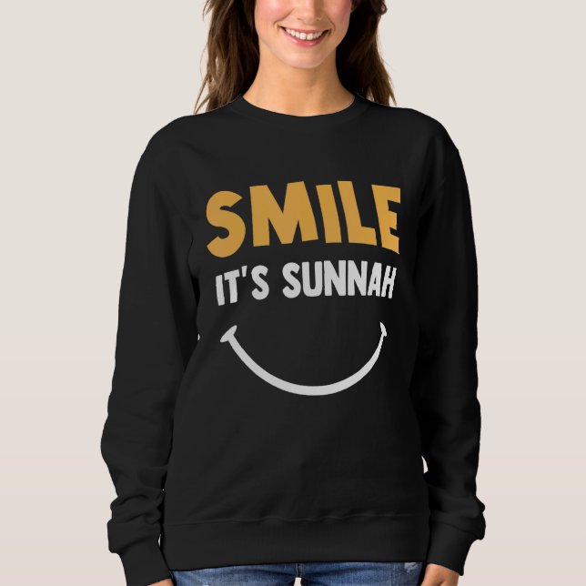 Sudadera Islam sonríe musulmán sunnah (Anverso)