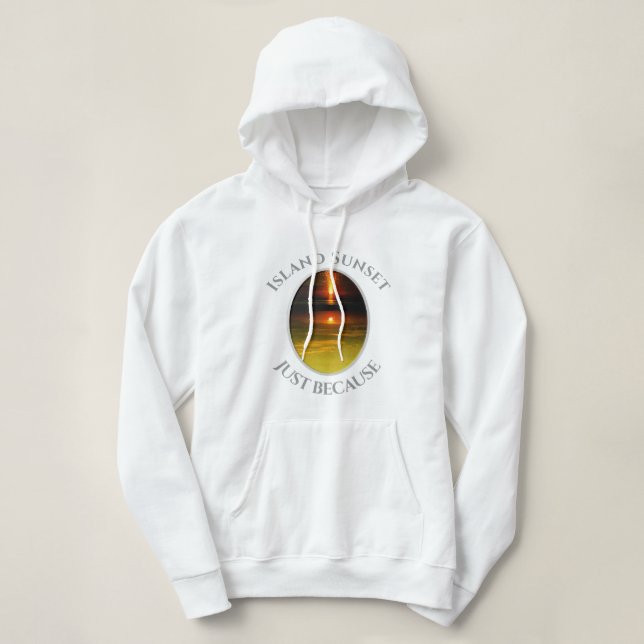 Sudadera                            Island Sunset           (Diseño del anverso)