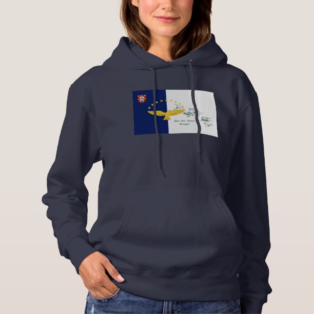 Sudadera Islas Azores, Portugal (Anverso)