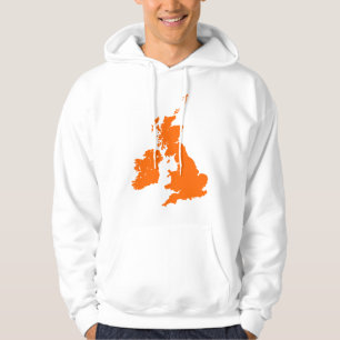 Sudadera Islas Británicas en Naranja