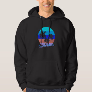 Sudadera Islas Caimán Retro Palmas Tropicales Vacaciones