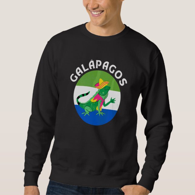 Sudadera Islas Galápagos Ecuador Iguana Islas Galapagos   (Anverso)