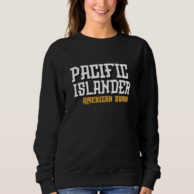 Sudadera Islas Pago Pago Pacífico de Samoa Americana (Anverso)