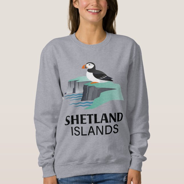 Sudadera Islas Shetland Escocia Reino Unido (Anverso)