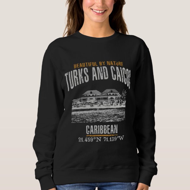 Sudadera Islas Turcas y Caicos (Anverso)