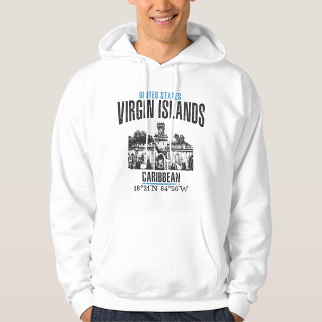Sudadera Islas Vírgenes (Anverso)