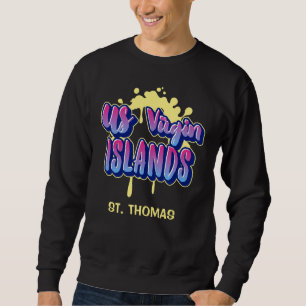 Sudadera Islas Vírgenes de los Estados Unidos St. Thomas U