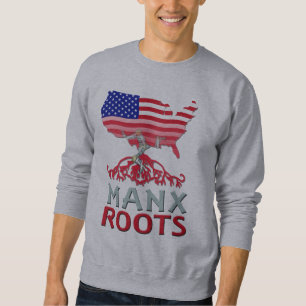Sudadera Isle Man Manx American Sweatshirt