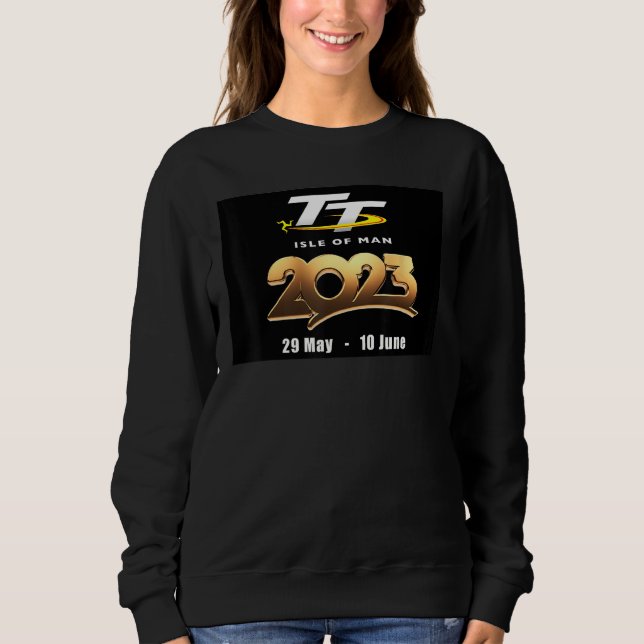 Sudadera Isle of Man TT Races 2023 Motorbike Motor Sport Mo (Anverso)