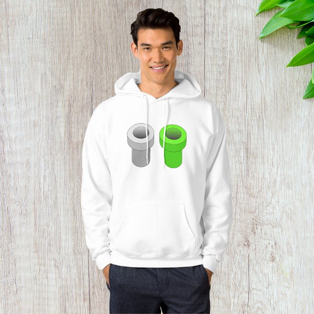 Sudadera Isometric Pipes Mens Hoodie (Subido por el creador)