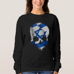 Sudadera Israel Bandera israelí Judío Judío Jerusalén Tel A